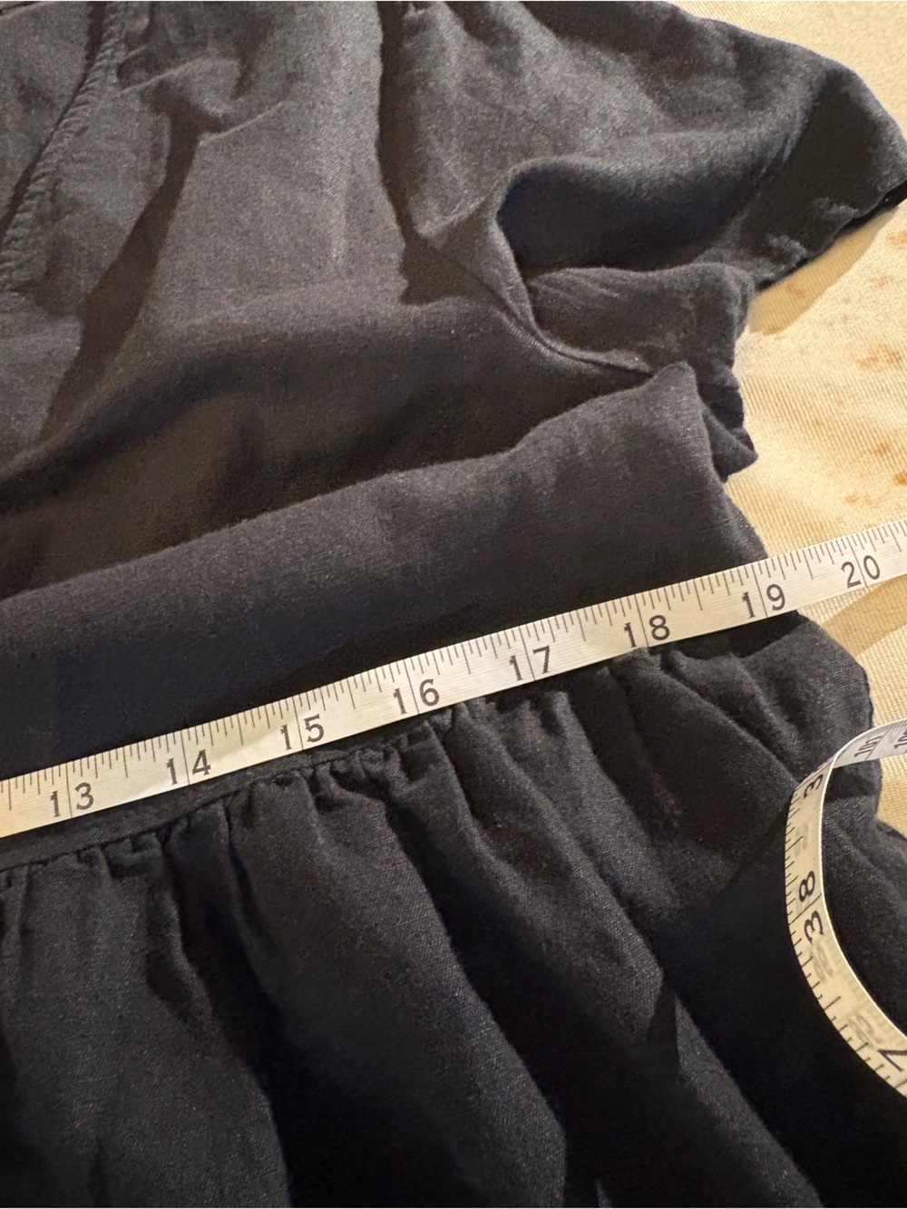 Madewell Linen V-Neck Button-Front Mini Dress - Picture 6 of 7